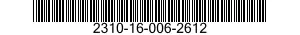 2310-16-006-2612 BUS,MOTOR 2310160062612 160062612