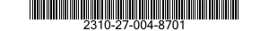 2310-27-004-8701 AUTOMOBILE,SEDAN 2310270048701 270048701