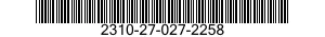 2310-27-027-2258 BUS,MOTOR 2310270272258 270272258