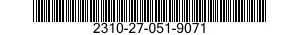 2310-27-051-9071 AUTOMOBILE,SEDAN 2310270519071 270519071