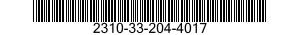 2310-33-204-4017 AUTOMOBILE,SEDAN 2310332044017 332044017