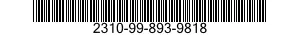 2310-99-893-9818 AUTOMOBILE,SEDAN 2310998939818 998939818