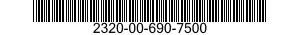 2320-00-690-7500  2320006907500 006907500