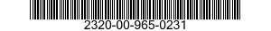 2320-00-965-0231  2320009650231 009650231