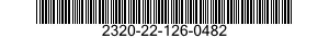 2320-22-126-0482 HANDLE,HYDRAULIC JACK 2320221260482 221260482