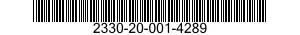 2330-20-001-4289 TRAILER,VAN 2330200014289 200014289