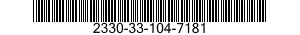 2330-33-104-7181 SEMITRAILER,REFRIGERATOR 2330331047181 331047181