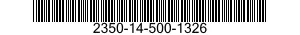 2350-14-500-1326 EMBRAYAGE 2350145001326 145001326