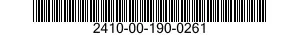 2410-00-190-0261  2410001900261 001900261