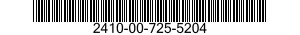 2410-00-725-5204  2410007255204 007255204