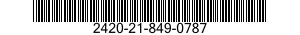 2420-21-849-0787  2420218490787 218490787