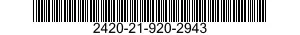 2420-21-920-2943 TRACTOR,WHEELED,AGRICULTURAL 2420219202943 219202943