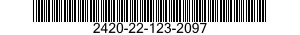 2420-22-123-2097 TRACTOR,WHEELED,AGRICULTURAL 2420221232097 221232097