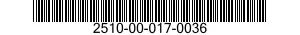 2510-00-017-0036 VENT,WINDOW,LEFT 2510000170036 000170036