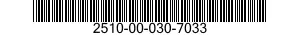 2510-00-030-7033  2510000307033 000307033