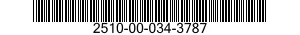 2510-00-034-3787  2510000343787 000343787