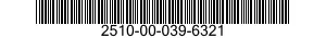 2510-00-039-6321 BRACKET 2510000396321 000396321