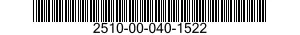 2510-00-040-1522 W STRIP 2510000401522 000401522