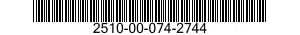 2510-00-074-2744 SIDE RACK,VEHICLE BODY 2510000742744 000742744