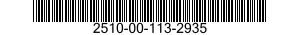 2510-00-113-2935  2510001132935 001132935