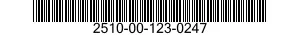 2510-00-123-0247  2510001230247 001230247