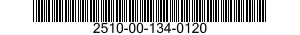 2510-00-134-0120  2510001340120 001340120