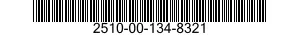 2510-00-134-8321  2510001348321 001348321
