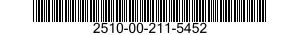 2510-00-211-5452  2510002115452 002115452