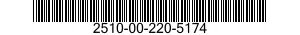 2510-00-220-5174  2510002205174 002205174