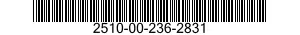 2510-00-236-2831  2510002362831 002362831