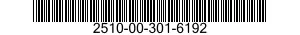 2510-00-301-6192  2510003016192 003016192