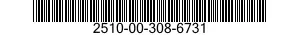 2510-00-308-6731  2510003086731 003086731