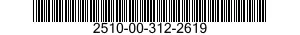 2510-00-312-2619  2510003122619 003122619