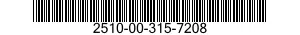 2510-00-315-7208  2510003157208 003157208