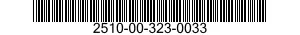 2510-00-323-0033  2510003230033 003230033