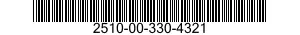 2510-00-330-4321  2510003304321 003304321