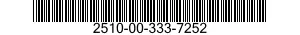 2510-00-333-7252  2510003337252 003337252