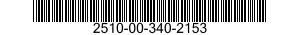 2510-00-340-2153  2510003402153 003402153