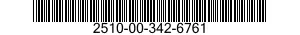 2510-00-342-6761 BOLT,MACHINE 2510003426761 003426761