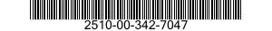 2510-00-342-7047  2510003427047 003427047
