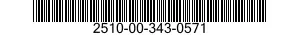 2510-00-343-0571  2510003430571 003430571