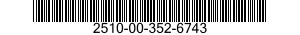 2510-00-352-6743  2510003526743 003526743