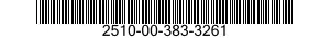 2510-00-383-3261  2510003833261 003833261