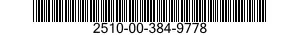 2510-00-384-9778  2510003849778 003849778