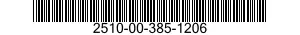 2510-00-385-1206  2510003851206 003851206