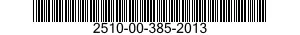 2510-00-385-2013  2510003852013 003852013