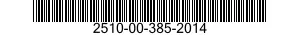 2510-00-385-2014  2510003852014 003852014