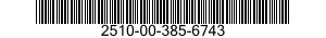 2510-00-385-6743  2510003856743 003856743