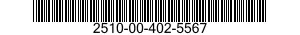 2510-00-402-5567  2510004025567 004025567