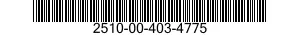 2510-00-403-4775  2510004034775 004034775